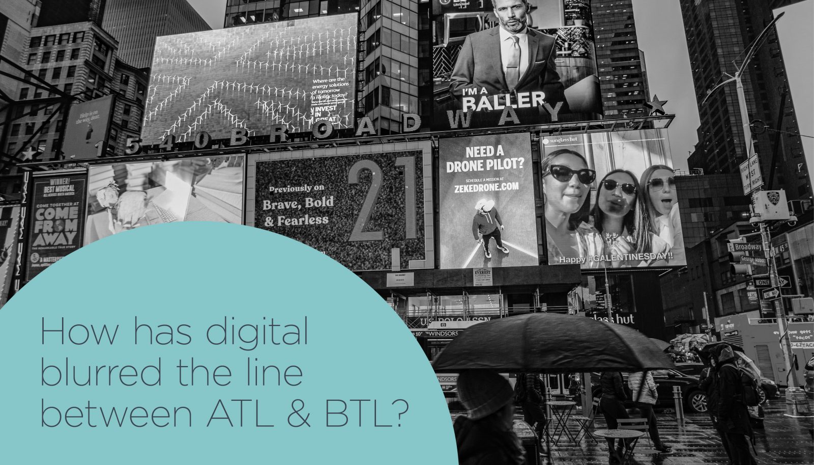 ATL, BTL - How has digital blurred the line?