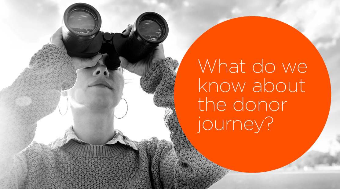 What do we know about the donor journey?