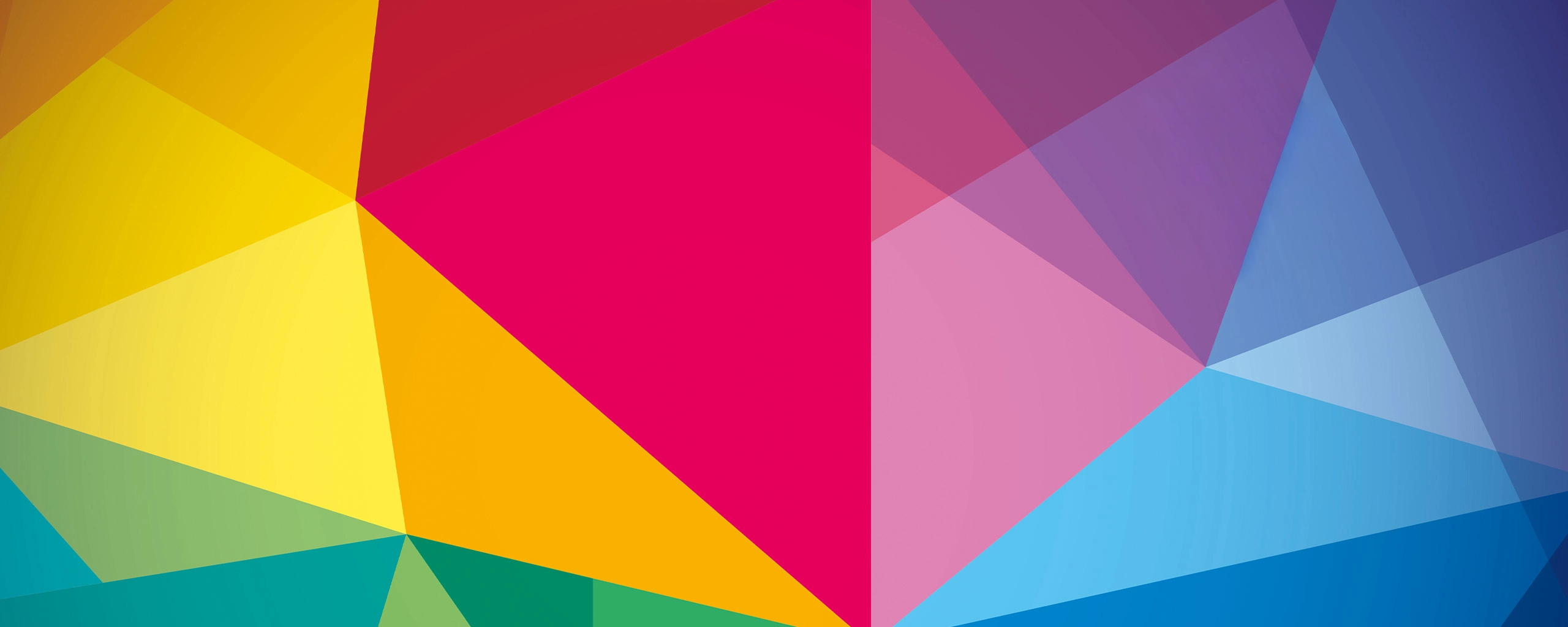 LGBTIQ+ Health Australia star logo displayed over a vibrant, multi-colored geometric background pattern designed for the Gender-Affirming Care Passport project.